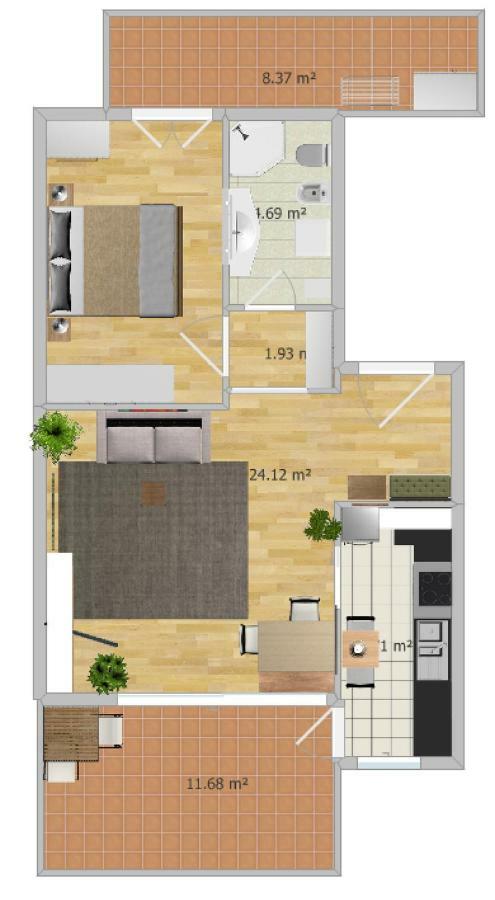 Appartment Trojer Μεράνο Εξωτερικό φωτογραφία